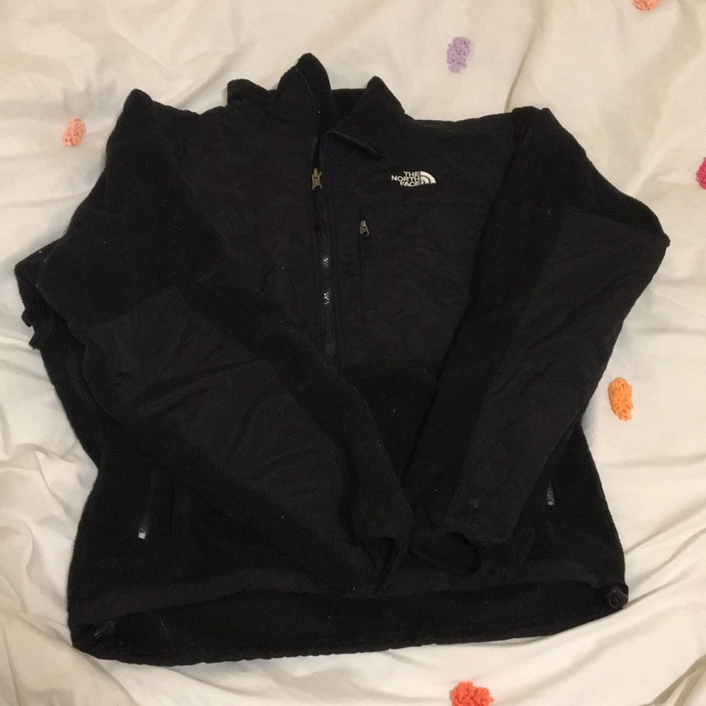 Black on Black Denali North Face